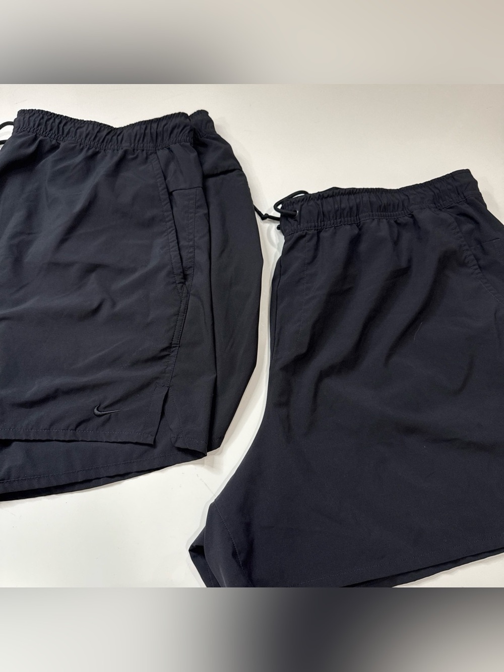 Lor Of 2 Nike Men's Black Dri Fit Training Shorts Size 4XL Euc A020626